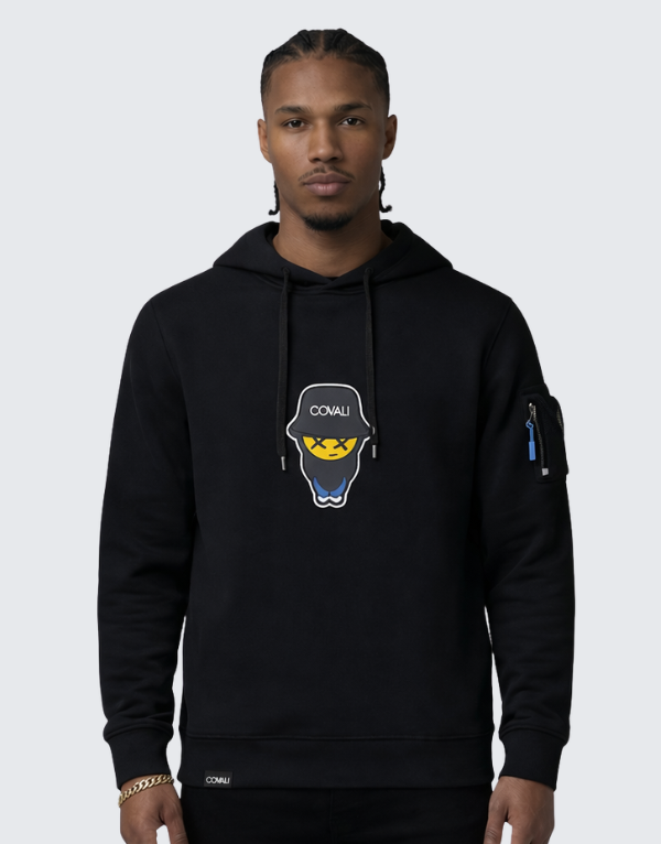 Covali Felpa-H Hoodie Black
