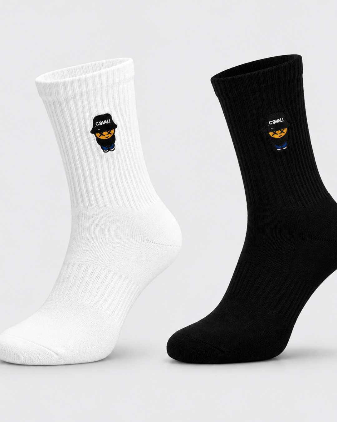 Covali Tipo Socks Two Pack White And Black