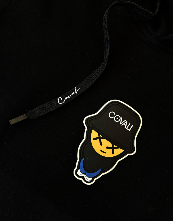 Covali Felpa-H Hoodie Black