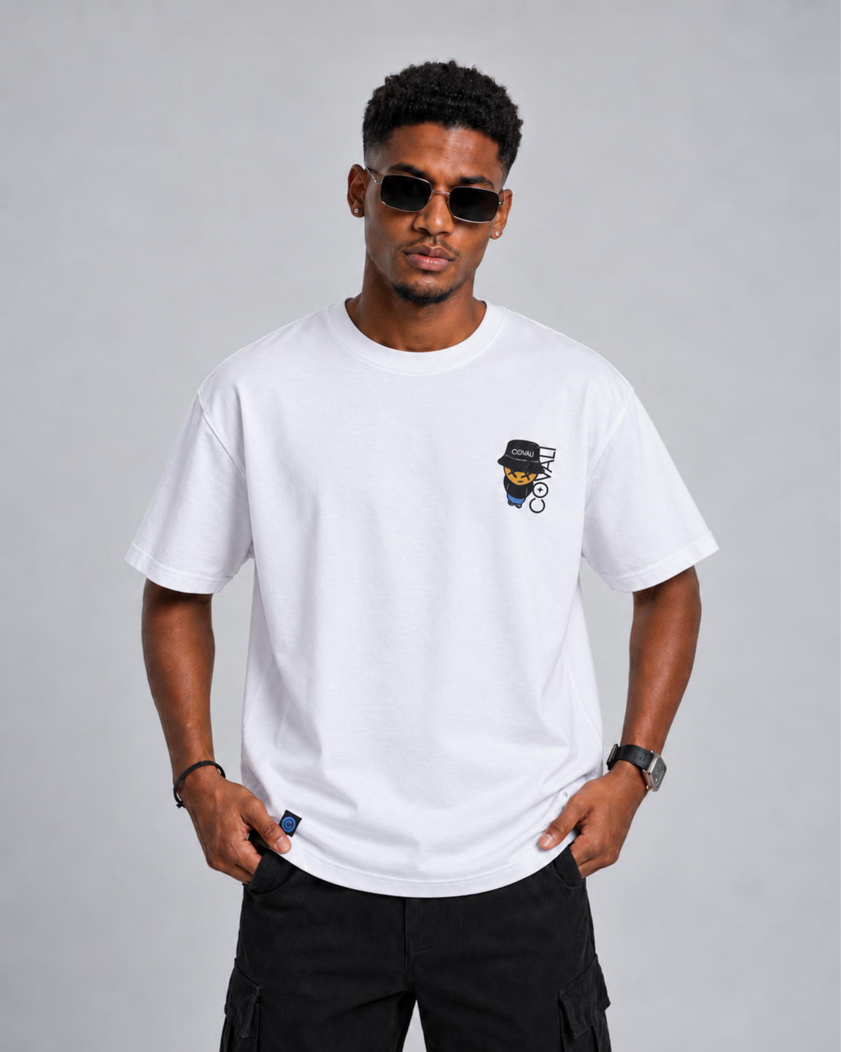Covali Disegno Tee White