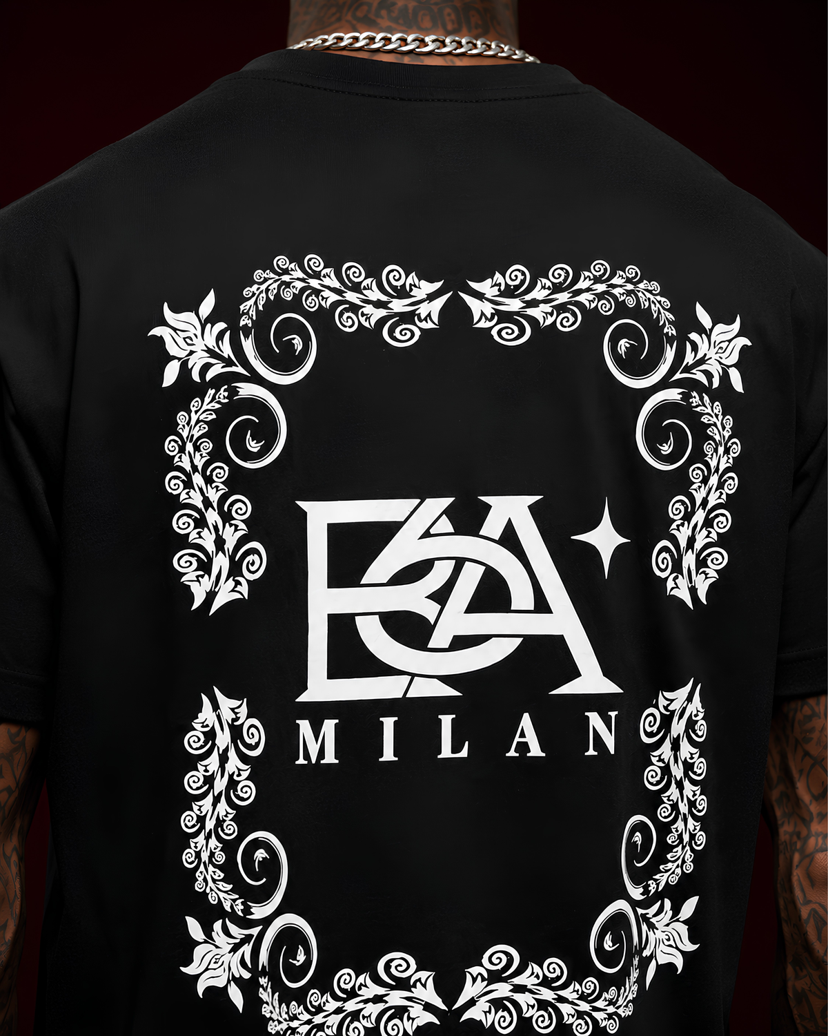 Ba6 Flore Tee Black