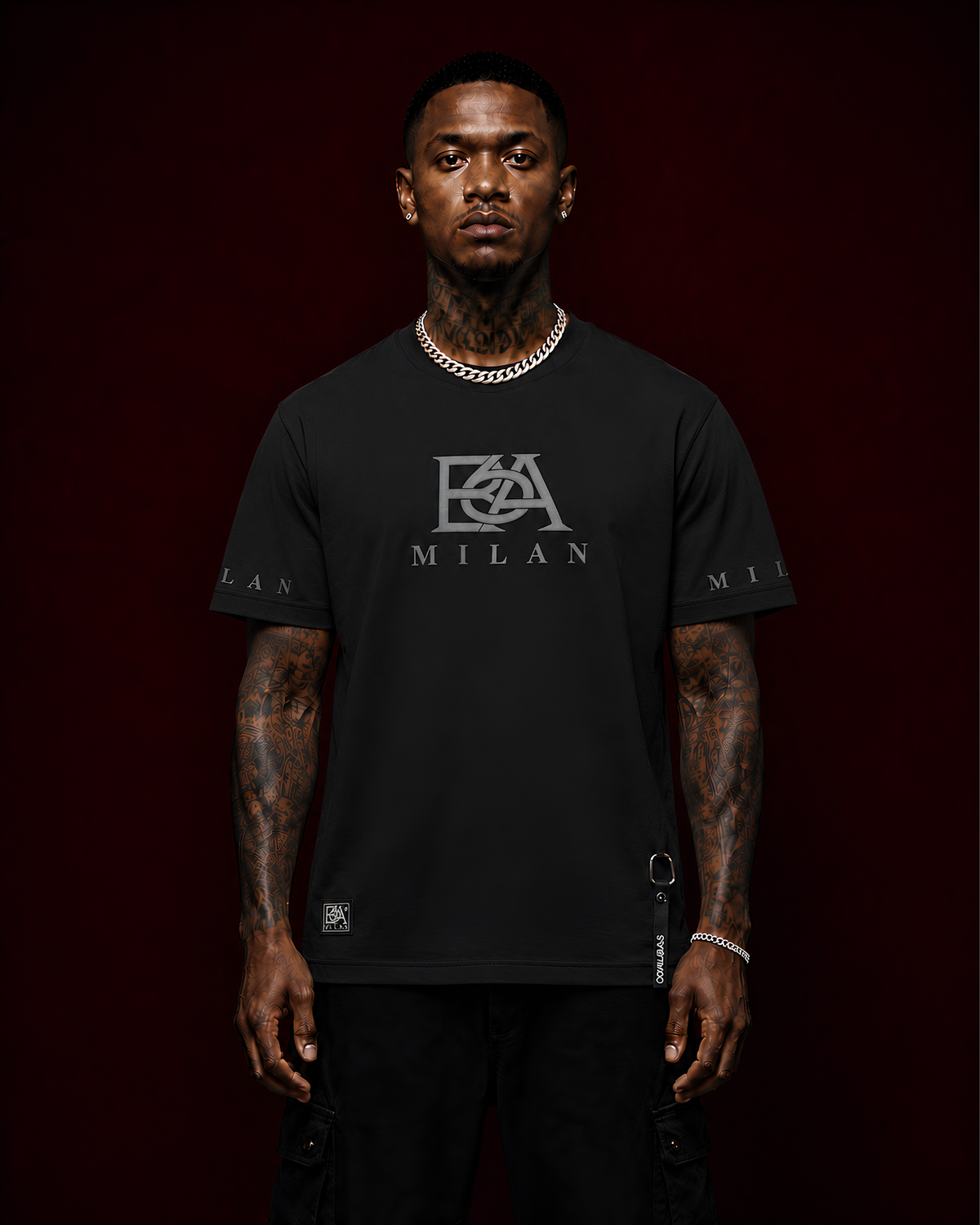 Ba6 Estrella Tee Black
