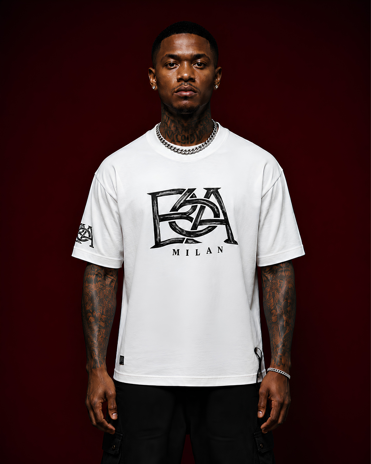 Ba6 Luna Tee White