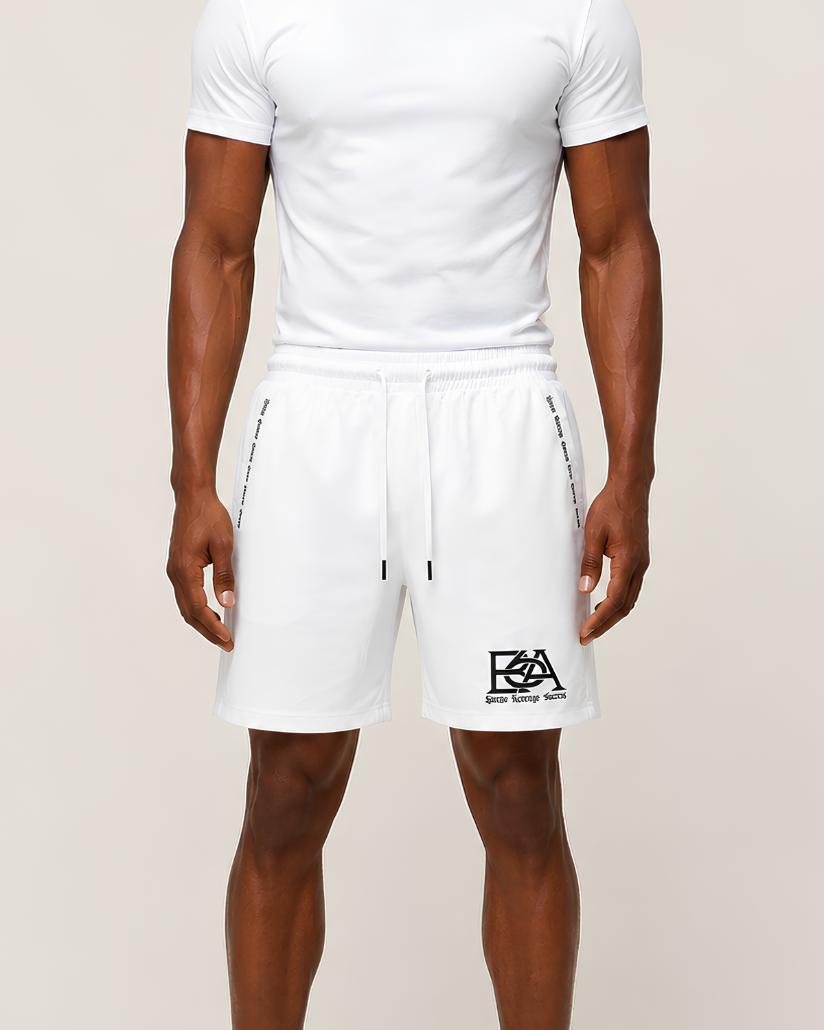 Ba6 Phantom Shorts White
