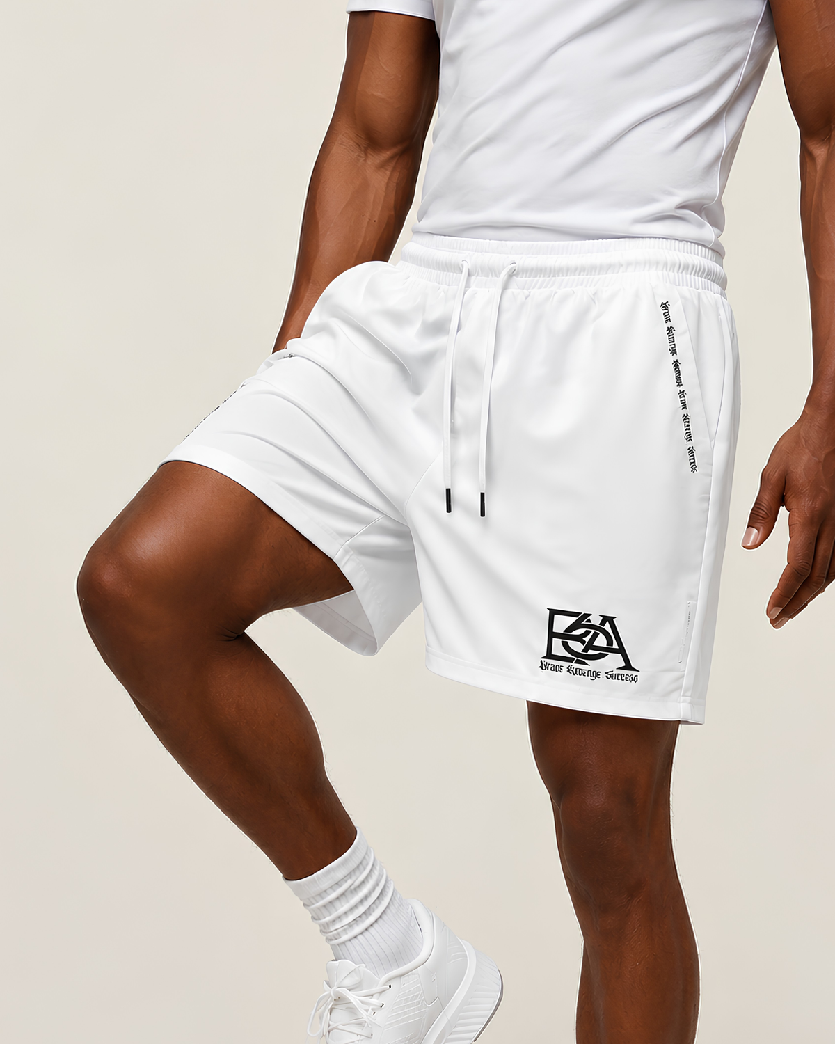 Ba6 Phantom Shorts White