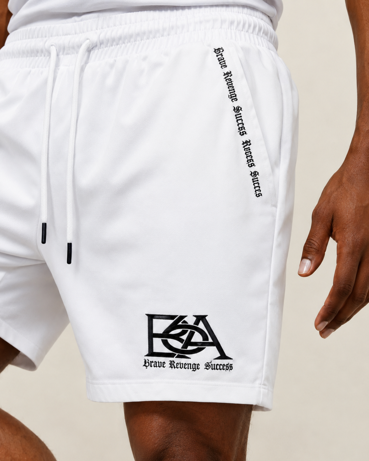 Ba6 Phantom Shorts White