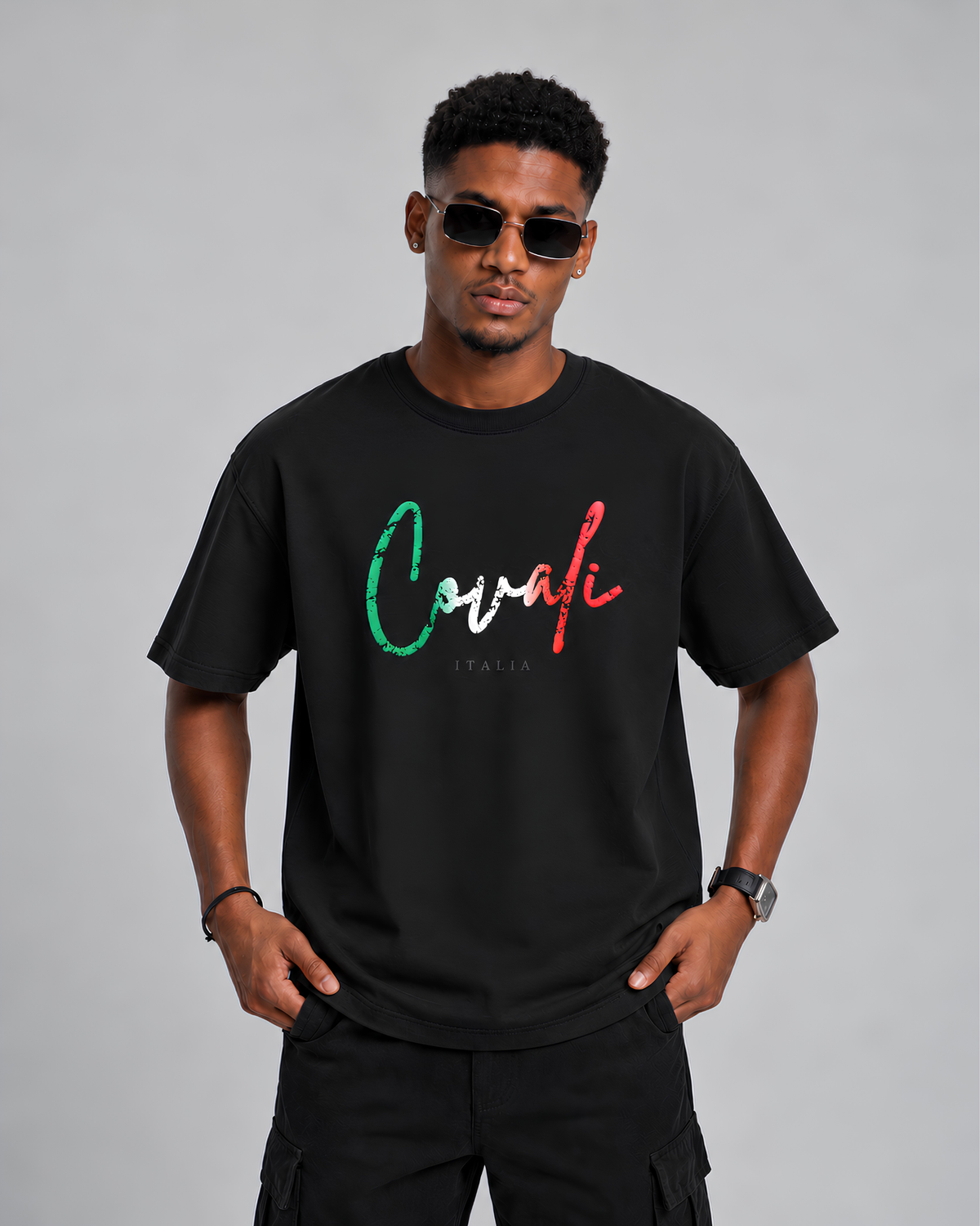 Covali Basso Tee Black