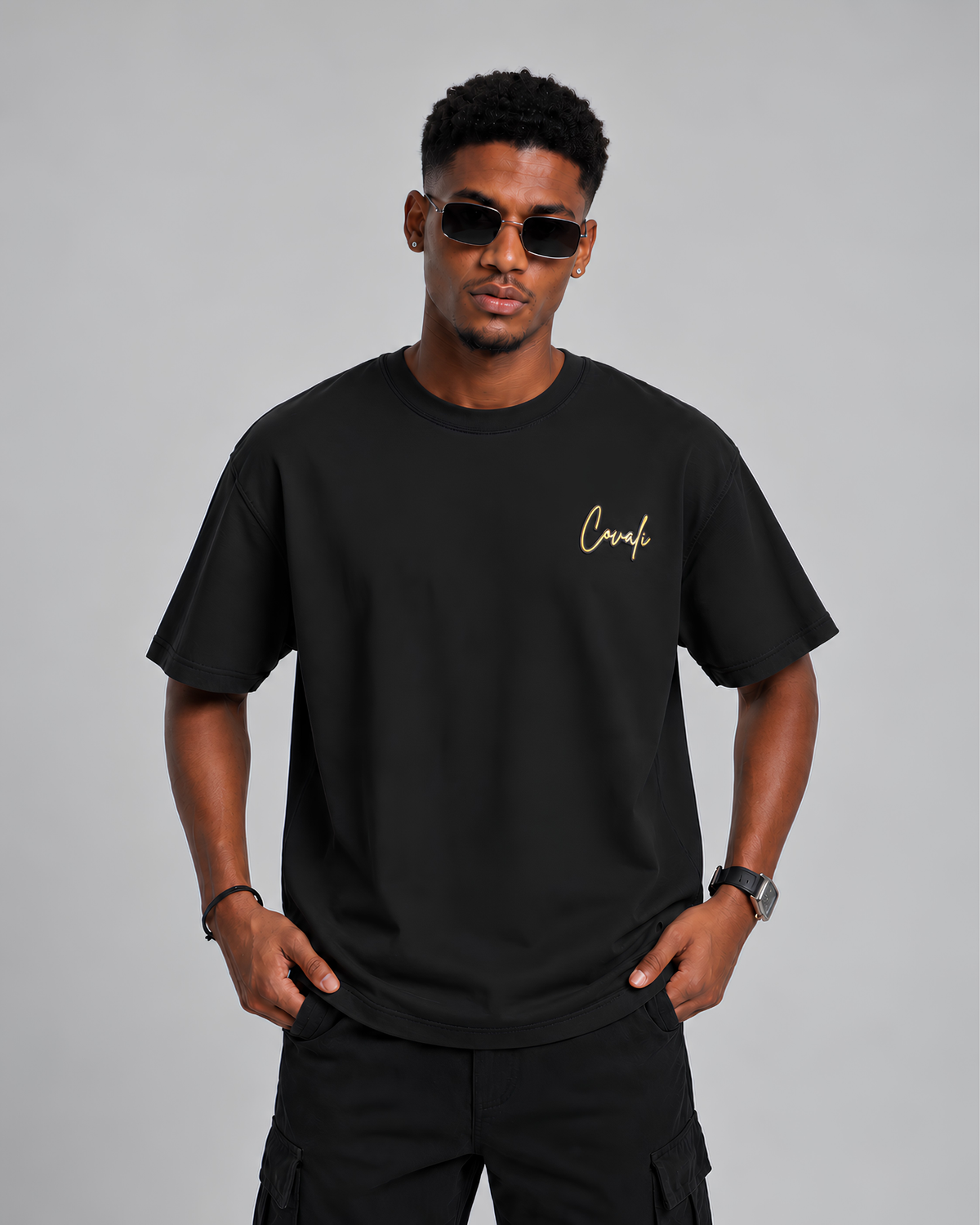 Covali Galli Tee Black