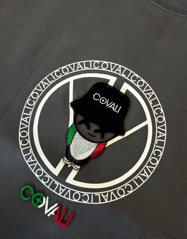 Covali Italiano-S Sweater D.Grey