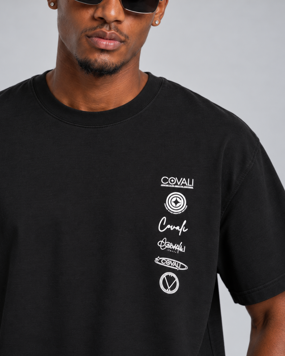 Covali Marchio Tee Black