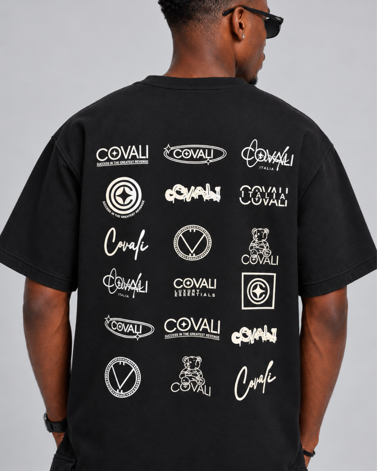 Covali Marchio Tee Black