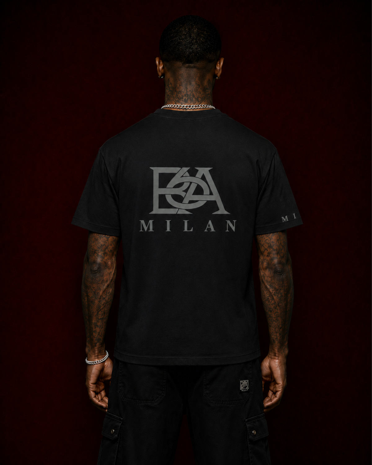 Ba6 Estrella Tee Black