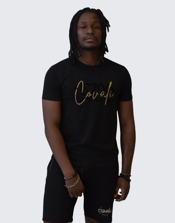 Covali Carte T-Shirt Black Men