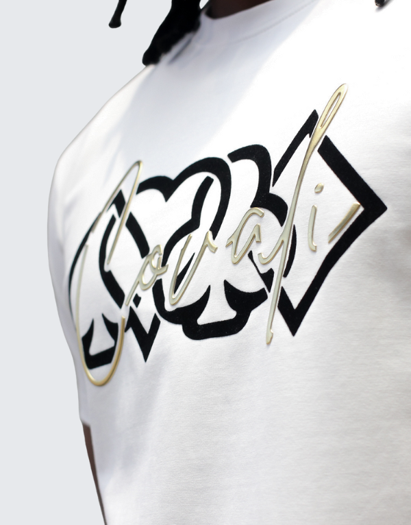 Covali Carte T-Shirt In White Men