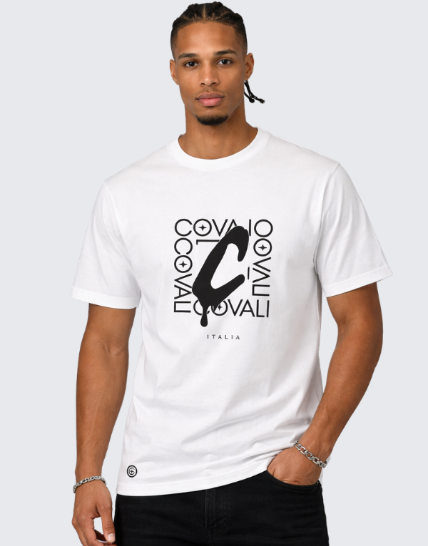 Covali Ceeva B T-Shirt White