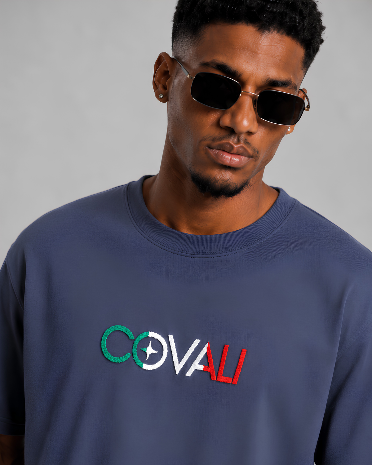 Covali Russ T-Shirt Navy