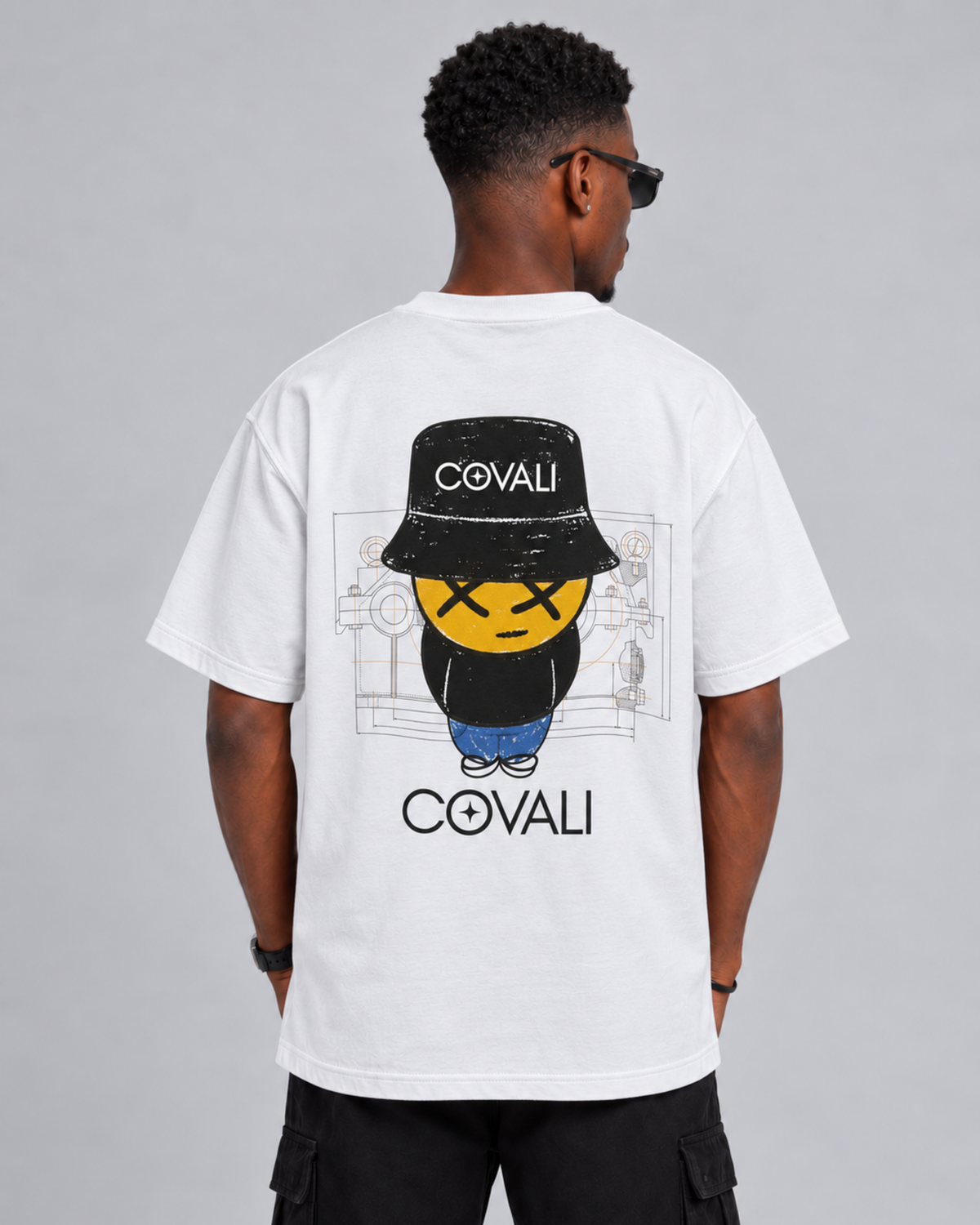 Covali Disegno Tee White