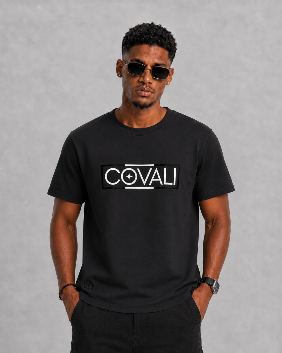 Covali Rossi T-Shirt Black