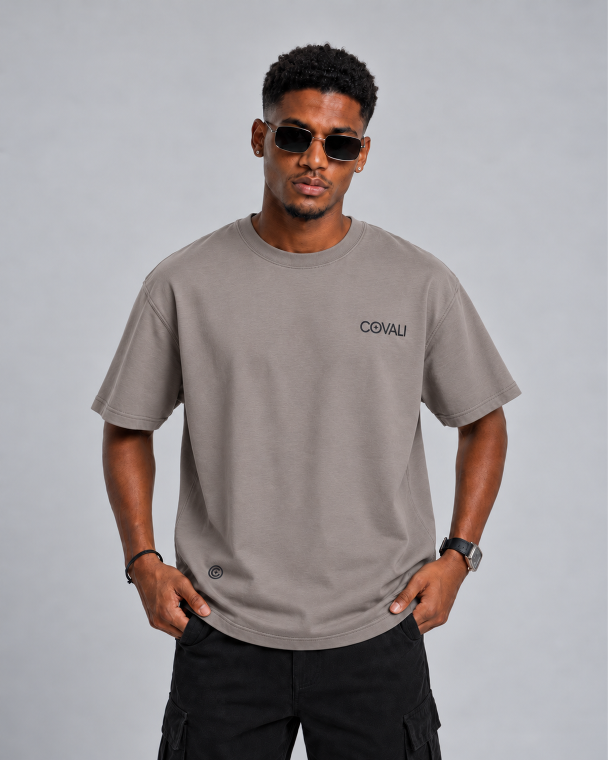 Covali Statua Tee Grey