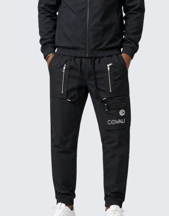 Covali Aprego Cargo Pants Grey