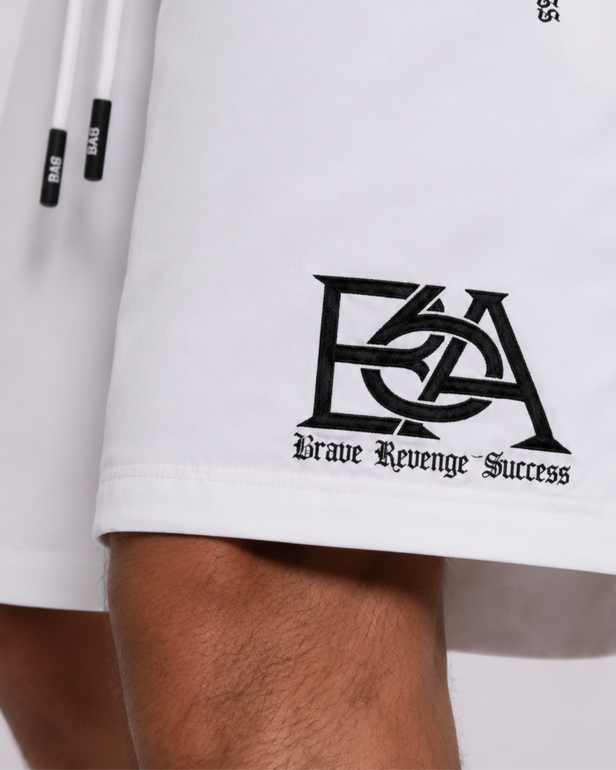 Ba6 Phantom Shorts White