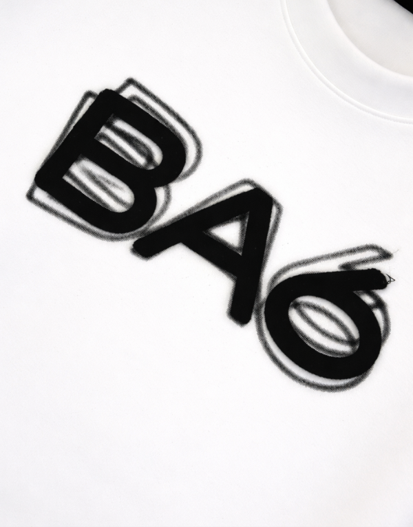Ba6 Spazzola Sweater White