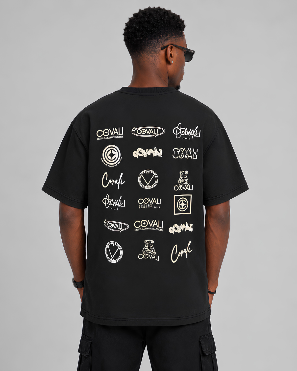 Covali Marchio Tee Black