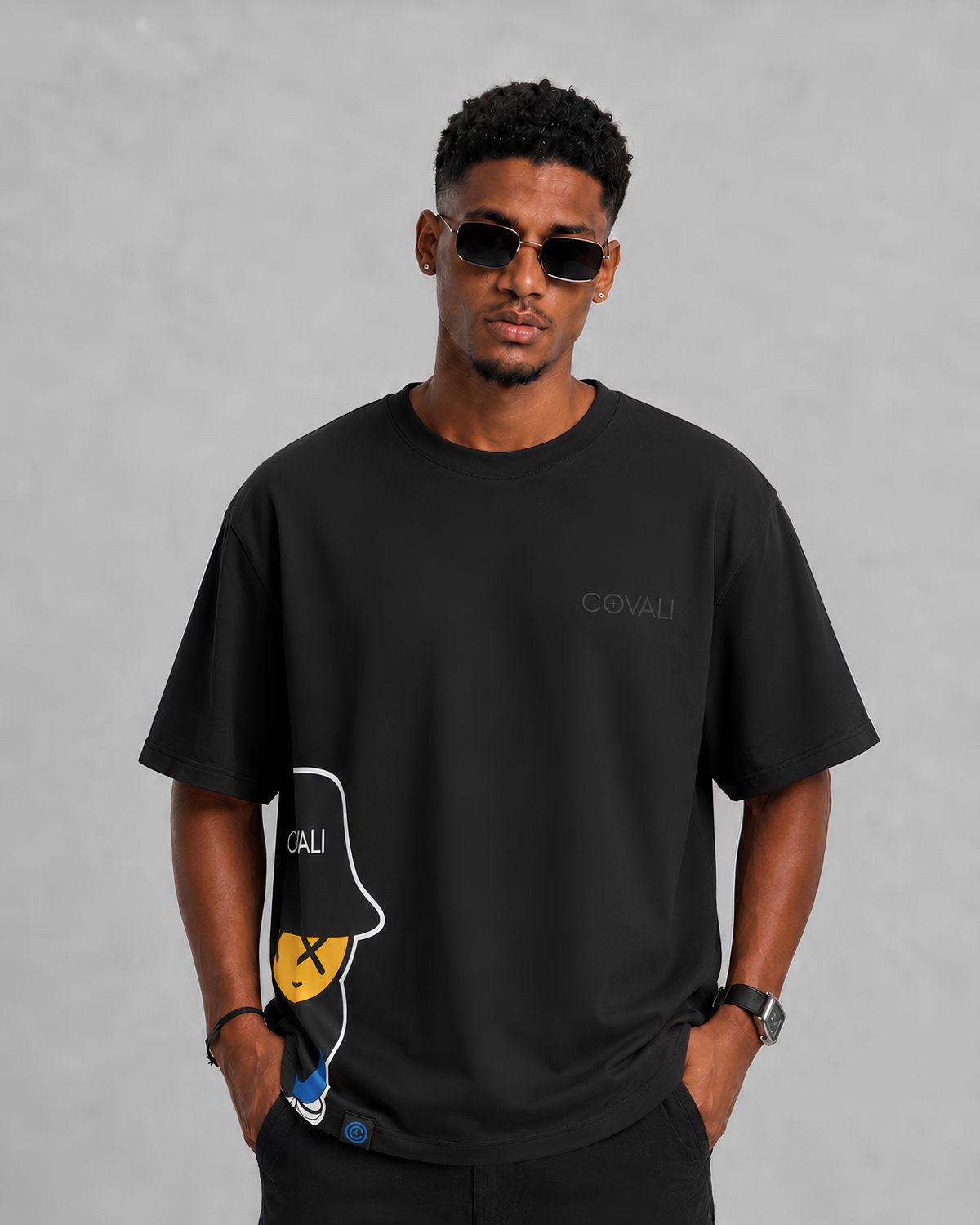 Covali Lato T-Shirt Black