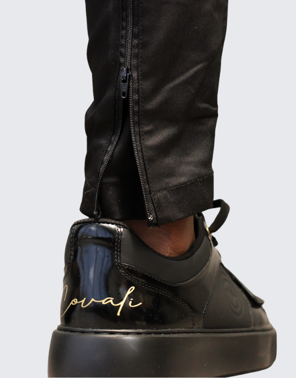 Covali Cargo Pants In Black For Men