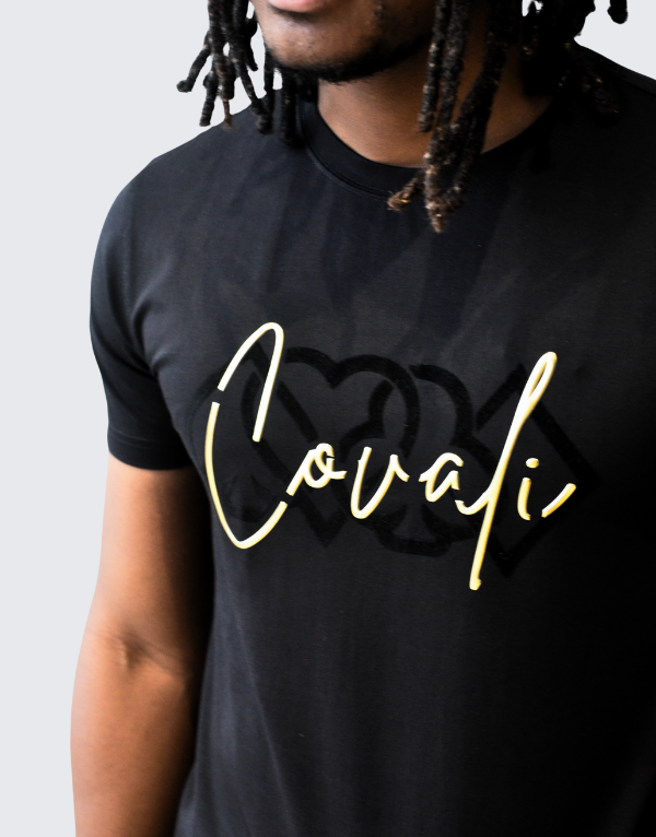 Covali Carte T-Shirt Black Men