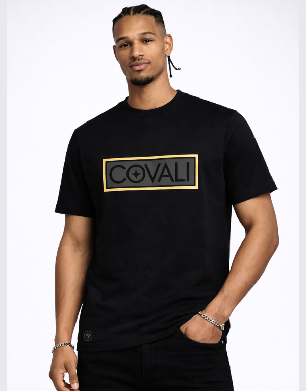 Covali Scato T-Shirt Black Men