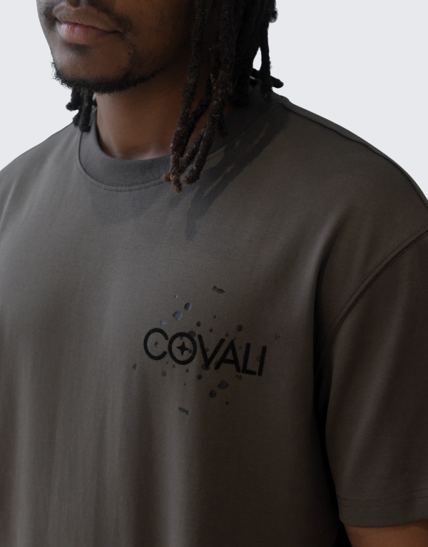 Covali Vala T-Shirt Dark Grey Box Men